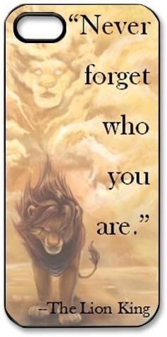 FUNKYCAT iPhone 6s Custom The Lion King Never Forget Who You Are Hard Plastic TPU Back Cover Case for iPhone 6s 4.7"