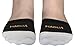 Bamboo No Show Anti Slip Socks, 5 Striped Pairs (One Size (5-8), Striped Assorted 1)