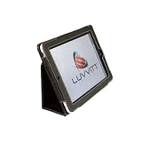 LUVVITT 3D iPad Case - (1st generation) PU Leather Case Folio with 3-in-1 built-in Stand
