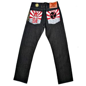Yoropiko Taiko Flag denim jeans YORO0663
