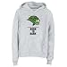 Hoodie Womens Heather Gray " Pyrenean Mountain Dog / BORN TO BARK " Dogs