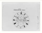 Historic Print (L): Eagle chronometer dials--watch dial (shown in reverse)
