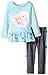 Disney Girls' 2 Piece Anna and Elsa French Terry Pullover Set