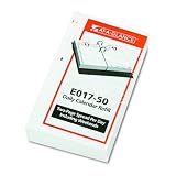 AT-A-GLANCE E01750 Two-Color Daily Desk Calendar Refill, 3-1/2 x 6, Red/Black, Carton of 24