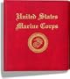 US Marine Corps Scrapbook/Memory Book/Photo Album