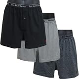 (ラルフローレン)Ralph Lauren ウエストロゴニットトランクス3枚組(Black/Gray)/Three Knit Boxer Shorts [並行輸入品]