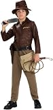 Indiana Jones Deluxe Boys Costume Kids Medium Age 5-7 Years