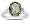 4.50 Oval Cut Green Amethyst & Diamond Ring in White Gold