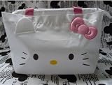 Nice White Hello Kitty Style Tote Lunch Bag/Tote Bag/Handbag