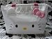 Nice White Hello Kitty Style Tote Lunch Bag/Tote Bag/Handbag