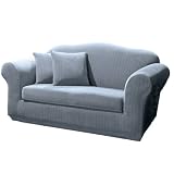 Sure Fit 'Stretch Pinstripe' Slipcover, 2-Piece Sofa