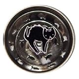 Billy Joe Black Cat Sink Strainer