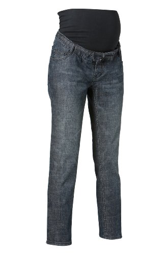ESPRIT Maternity Damen Umstandsmode Hose X8C003, Gr. 36 (36/REG), Blau (darkwash 910) Preisvergleich