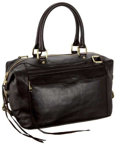 Rebecca Minkoff MAB Satchel Handbag - rich brown