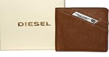 Diesel Mens Bifold Neela Leather Wallet: Tan Brown