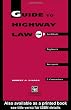 Guide to Highway Law for Architects, Engineers, Surveyors and Contractors