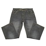 Marc Ecko - Marc Ecko Mens Washed Dark Blue Boot Cut Denim Jeans