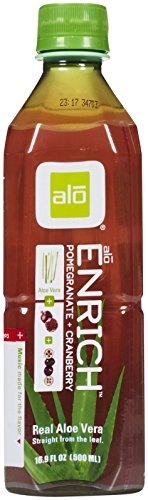 Alo Aloe Vera Pomegranate Cranberry Drink, 16.9 oz, 12 ct