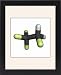 Framed Prints of Tetrafluoroethane molecule from Science Photo Library