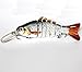 Discover Fish® 1pcs New Muskie Small Multi Jointed Fishing Life-like Hard Lure Bass Bait Swimbait Minnow Crank Shad Herring Bass Pike Muskie
