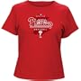 Philadelphia Phillies Women's Momentum Short Sleeve T-Shirt (Large)