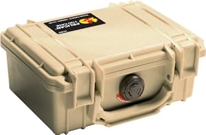 Pelican 1120 Case with Foam for Camera (Desert Tan)