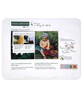 Nature Boy and Girl Maxi Nappy - 34pk