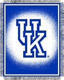 Kentucky Wildcats Triple Woven Jacquard NCAA Throw (019 Focus) by Northwest (48x60)