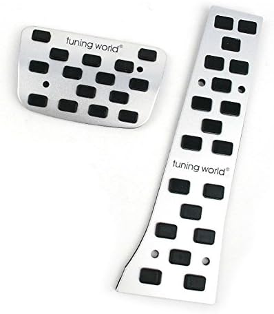 Car 3T Aluminum Accel Brake Sport Automatic AT Pedal Cover Pads 2P Fit For Kia Optima / K5 2011-2013