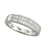 14K White Gold Diamond Wedding/Anniversary Band - 0.50 Ct.