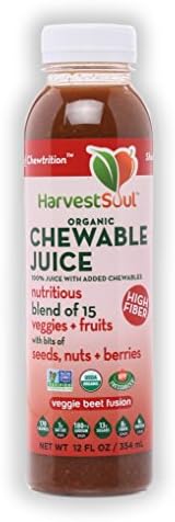 Harvest Soul Veggie Beet Fusion Chewable Juice, 12 Fluid Ounce (case of 6)