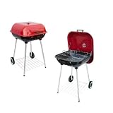 from Master Cook Large Master Cook Red Top 18 (46cm) Charcoal Barbecue Model MC-22