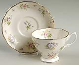 Royal Albert 100 Years Of Royal Albert Footed Cup & Saucer Set, Fine China Dinnerware