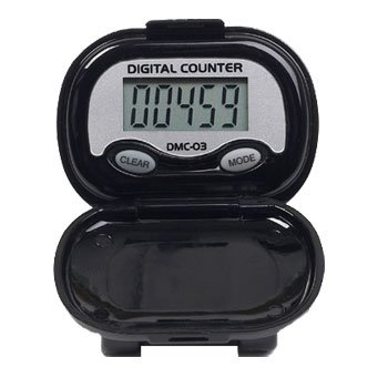 DMC-03 Multi-Function Pedometer - Black