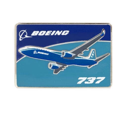 737 Jetliner 3D Pin