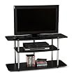 Accsence Wide Three Shelf TV Stand