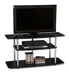 Accsence Wide Three Shelf TV Stand