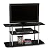Accsence Wide Three Shelf TV Stand