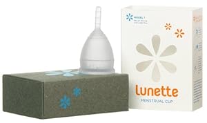 Lunette Menstrual Cup - Clear Model 1