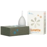 lunette Gr. 1 Silikon Menstruationstasse bzw. Menstruationsbecher - Alternative zu Tampons f�r die Frau mit schwacher Menstruation - Monatshygienevon "Lune Group Ltd"