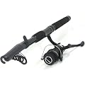 FTD FLADEN - All Rounder Telescopic Fishing Rod (cw 40-80g) & Freespool Baitrunner 5000 Reel & Shoulder Bag Set (capable of light sea fishing)