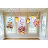 Disney Tangled Swirl Decorations 12ct [Toy] [Toy]