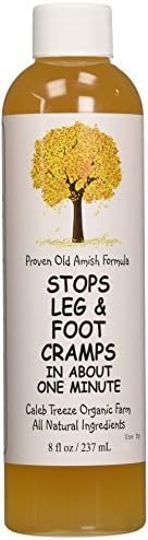 Caleb Treeze Organic Farms Stops Leg &amp; Foot Cramps, 8 oz by Caleb Treeze