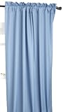 Eclipse Clark Thermaback 42-Inch by 63-Inch Blackout Panel, Wedgewood
