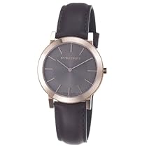 Big Sale Burberry Men's BU2354 Slim Brown Dial Brown Leather Strap Watch