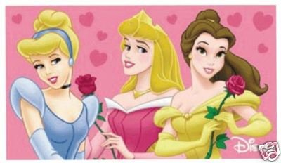 DISNEY PRINCESSES TRIO RUG