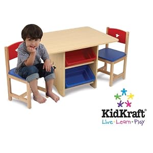 Kidkraft Star Table & 2 Chair Set 26912 Furniture (Multi-colour)
