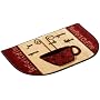 Mohawk Printed Slice Scatter Rug, Perfect Coffee
