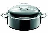 Silit Schmortopf Silargan® mit Glasdeckel, 6,4 l, 28 cm Ø schwarz