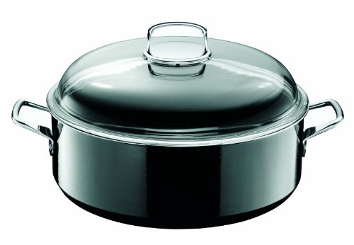 Silit Schmortopf Silargan® mit Glasdeckel, 6,4 l, 28 cm Ø schwarz Silit Schmortopf Silargan® mit Glasdeckel, 6,4 l, 28 cm Ø schwarz